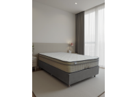 ΥΠΟΣΤΡΩΜΑ - ΒΑΣΗ ΚΡΕΒΑΤΙΟΥ ΜΕ ΑΠΟΘΗΚΕΥΤΙΚΟ ΧΩΡΟ ΥΦΑΣΜΑ ΓΚΡΙ ΓΙΑ ΣΤΡΩΜΑ 090Χ200