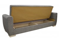 ΣΕΤ ΣΑΛΟΝΙΟΥ 3ΘΕΣΙΟΣ & 2ΘΕΣΙΟΣ ΥΦΑΣΜΑ ΓΚΡΙ