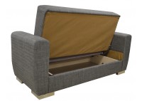 ΣΕΤ ΣΑΛΟΝΙΟΥ 3ΘΕΣΙΟΣ & 2ΘΕΣΙΟΣ ΥΦΑΣΜΑ ΓΚΡΙ