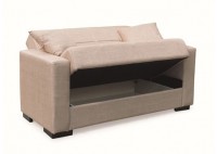 ΣΕΤ ΣΑΛΟΝΙΟΥ 3ΘΕΣΙΟΣ & 2ΘΕΣΙΟΣ ΥΦΑΣΜΑ LIGHT BROWN