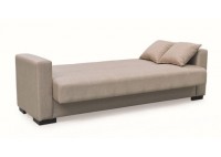 ΣΕΤ ΣΑΛΟΝΙΟΥ 3ΘΕΣΙΟΣ & 2ΘΕΣΙΟΣ ΥΦΑΣΜΑ LIGHT BROWN