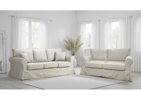 ΣΕΤ ΣΑΛΟΝΙΟΥ 3ΘΕΣΙΟΣ & 2ΘΕΣΙΟΣ ΥΦΑΣΜΑ ΕΚΡΟΥ