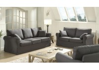 ΣΕΤ ΚΑΝΑΠΕΣ 3ΘΕΣΙΟΣ & 2ΘΕΣΙΟΣ CITY ΜΕ ΥΦΑΣΜΑ ΑΦΑΙΡΟΥΜΕΝΟ ΑΝΘΡΑΚΙ