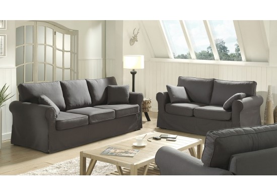 ΣΕΤ ΚΑΝΑΠΕΣ 3ΘΕΣΙΟΣ & 2ΘΕΣΙΟΣ CITY ΜΕ ΥΦΑΣΜΑ ΑΦΑΙΡΟΥΜΕΝΟ ΑΝΘΡΑΚΙ