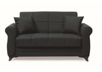 ΣΕΤ ΣΑΛΟΝΙΟΥ 3ΘΕΣΙΟΣ & 2ΘΕΣΙΟΣ ΥΦΑΣΜΑ ΜΑΥΡΟ