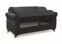 ΣΕΤ ΣΑΛΟΝΙΟΥ 3ΘΕΣΙΟΣ & 2ΘΕΣΙΟΣ ΥΦΑΣΜΑ ΜΑΥΡΟ