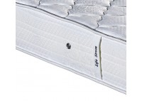 ΣΕΤ ΚΡΕΒΑΤΙ ΔΙΠΛΟ ΦΥΣΙΚΟ ΔΡΥΣ ΡΟΥΣΤΙΚ ΜΕ ΣΤΡΩΜΑ ΗΡΩ 160Χ200