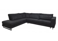 ΚΑΝΑΠΕΣ ΓΩΝΙΑ ΑΡΙΣΤΕΡΗ ΥΦΑΣΜΑ ΣΚΟΥΡΟ ΓΚΡΙ