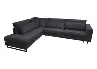 ΚΑΝΑΠΕΣ ΓΩΝΙΑ ΑΡΙΣΤΕΡΗ ΥΦΑΣΜΑ ΣΚΟΥΡΟ ΓΚΡΙ