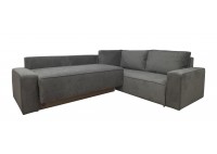 ΚΑΝΑΠΕΣ ΚΡΕΒΑΤΙ ΓΩΝΙΑ ΔΕΞΙΑ ΜΕ ΑΠΟΘΗΚΕΥΤΙΚΟ ΧΩΡΟ ΥΦΑΣΜΑ ΓΚΡΙ