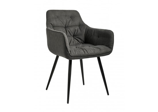 ΠΟΛΥΘΡΟΝΑ ΜΕΤΑΛΛΙΚΗ ΜΑΥΡΗ - ΥΦΑΣΜΑ ΓΚΡΙ