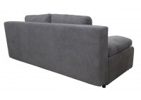 ΚΑΝΑΠΕΣ ΚΡΕΒΑΤΙ 3ΘΕΣΙΟΣ ΜΕ ΑΠΟΘΗΚΕΥΤΙΚΟ ΧΩΡΟ ΥΦΑΣΜΑ ΓΚΡΙ