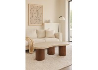 ΤΡΑΠΕΖΑΚΙ ΣΑΛΟΝΙΟΥ ΑΠΟΧΡΩΣΗ NATURAL STONE - ΚΑΡΥΔΙ