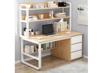 ΓΡΑΦΕΙΟ ΜΕΤΑΛΛΙΚΟ ΑΣΠΡΟ - ΦΥΣΙΚΟ