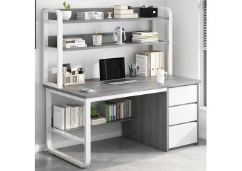 ΓΡΑΦΕΙΟ ΜΕΤΑΛΛΙΚΟ ΑΣΠΡΟ - ΓΚΡΙ