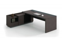 ΓΡΑΦΕΙΟ ΑΡΙΣΤΕΡΗ ΓΩΝΙΑ ΣΚΟΥΡΟ ΚΑΡΥΔΙ - ΓΚΡΙ