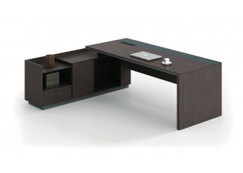 ΓΡΑΦΕΙΟ ΑΡΙΣΤΕΡΗ ΓΩΝΙΑ ΣΚΟΥΡΟ ΚΑΡΥΔΙ - ΓΚΡΙ