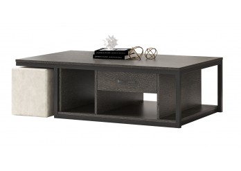 ΤΡΑΠΕΖΑΚΙ ΣΑΛΟΝΙΟΥ ΣΚΟΥΡΟ ΔΡΥΣ ΜΕ ΣΚΑΜΠΩ