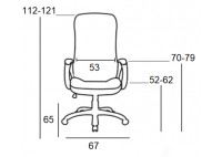 ΠΟΛΥΘΡΟΝΑ ΓΡΑΦΕΙΟΥ ΔΕΡΜΑΤΙΝΗ ΜΑΥΡΗ PVC