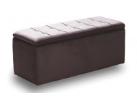 ΣΚΑΜΠΩ ΥΦΑΣΜΑ VELVET ΚΑΦΕ ΜΕ ΑΠΟΘΗΚΕΥΤΙΚΟ ΧΩΡΟ