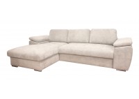 ΚΑΝΑΠΕΣ ΚΡΕΒΑΤΙ ΓΩΝΙΑ ΑΡΙΣΤΕΡΗ ΜΕ ΑΠΟΘΗΚΕΥΤΙΚΟ ΧΩΡΟ ΥΦΑΣΜΑ ΕΚΡΟΥ