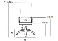ΠΟΛΥΘΡΟΝΑ ΓΡΑΦΕΙΟΥ ΔΕΡΜΑΤΙΝΗ ΑΣΠΡΗ PU