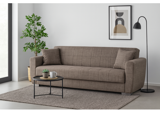 ΚΑΝΑΠΕΣ ΚΡΕΒΑΤΙ 3ΘΕΣΙΟΣ ΜΕ ΑΠΟΘΗΚΕΥΤΙΚΟ ΧΩΡΟ ΥΦΑΣΜΑ ΜΠΕΖ