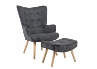 ΠΟΛΥΘΡΟΝΑ ΜΕ ΥΠΟΠΟΔΙΟ - ΥΦΑΣΜΑ ΚΟΤΛΕ ΓΚΡΙ