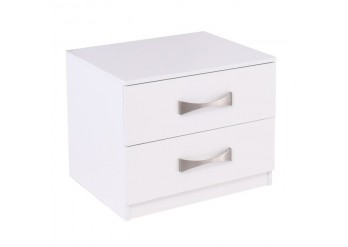 ΚΟΜΟΔΙΝΟ ΛΕΥΚΟ ΜΕ 2 ΣΥΡΤΑΡΙΑ