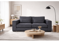 ΚΑΝΑΠΕΣ 3ΘΕΣΙΟΣ ΥΦΑΣΜΑ ΣΚΟΥΡΟ ΓΚΡΙ