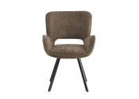 ΠΟΛΥΘΡΟΝΑ ΠΕΡΙΣΤΡΕΦΟΜΕΝΗ ΜΕΤΑΛΛΙΚΗ ΜΑΥΡΗ - ΥΦΑΣΜΑ ΚΑΦΕ