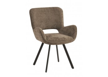 ΠΟΛΥΘΡΟΝΑ ΠΕΡΙΣΤΡΕΦΟΜΕΝΗ ΜΕΤΑΛΛΙΚΗ ΜΑΥΡΗ - ΥΦΑΣΜΑ ΚΑΦΕ