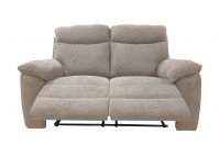 ΚΑΝΑΠΕΣ 2ΘΕΣΙΟΣ ΑΝΑΚΛΙΝΟΜΕΝΟΣ RELAX ΥΦΑΣΜΑ ΜΠΕΖ