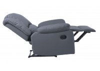 ΠΟΛΥΘΡΟΝΑ RELAX ΔΕΡΜΑΤΙΝΗ ΣΚΟΥΡΟ ΓΚΡΙ PU