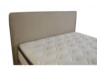 ΚΡΕΒΑΤΙ ΔΙΠΛΟ ΜΕ ΑΠΟΘΗΚΕΥΤΙΚΟ ΧΩΡΟ ΥΦΑΣΜΑ ΜΠΕΖ ΓΙΑ ΣΤΡΩΜΑ 140Χ200