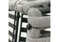 ΞΑΠΛΩΣΤΡΑ ΑΛΟΥΜΙΝΙΟΥ ΜΕ OLEFIN ROPE ΓΚΡΙ