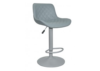 ΣΚΑΜΠΩ BAR ΔΕΡΜΑΤΙΝΗ GREY PU
