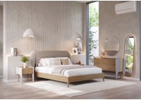 ΚΡΕΒΑΤΙ ΔΙΠΛΟ HONEY PALE OAK