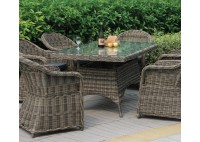 ΠΟΛΥΘΡΟΝΑ GREY BROWN Φ5mm ROUND WICKER 